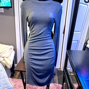 Long sleeve sweater dress